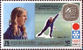 Anne Henning 1972 Ras al-Khaimah stamp.jpg