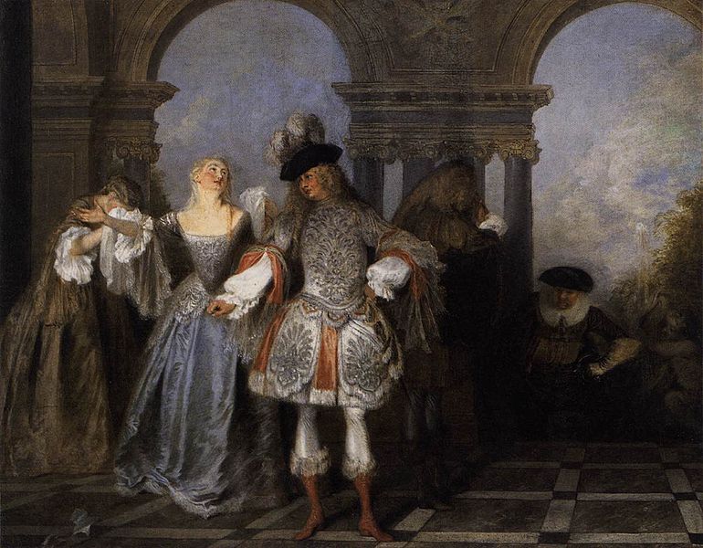 File:Antoine Watteau - Actors from the Comédie Française - WGA25475.jpg