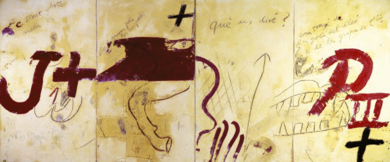 File:Antoni Tàpies. Les quatre cròniques.tif