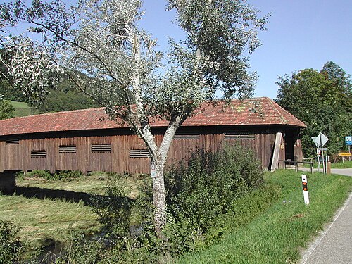 Archenbrücke in Unterregenbach