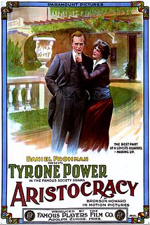 <i>Aristocracy</i> (film) 1914 American film