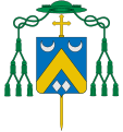 Armoiries de l'évêque Philippe-Marie-Therese-Guy Carron