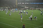 Air Force warming up