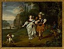 Ary de Vois - Dido and Aeneas hunting - 181360 MNW - National Museum in Warsaw.jpg