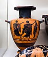 Attic black-figure hydria - ABV extra - deer hunt - Peleus and Thetis - Roma MNEVG - 01