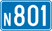 Miniatuur voor N801 (België)