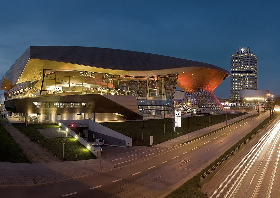 File:BMW Welt Night cropped.jpg