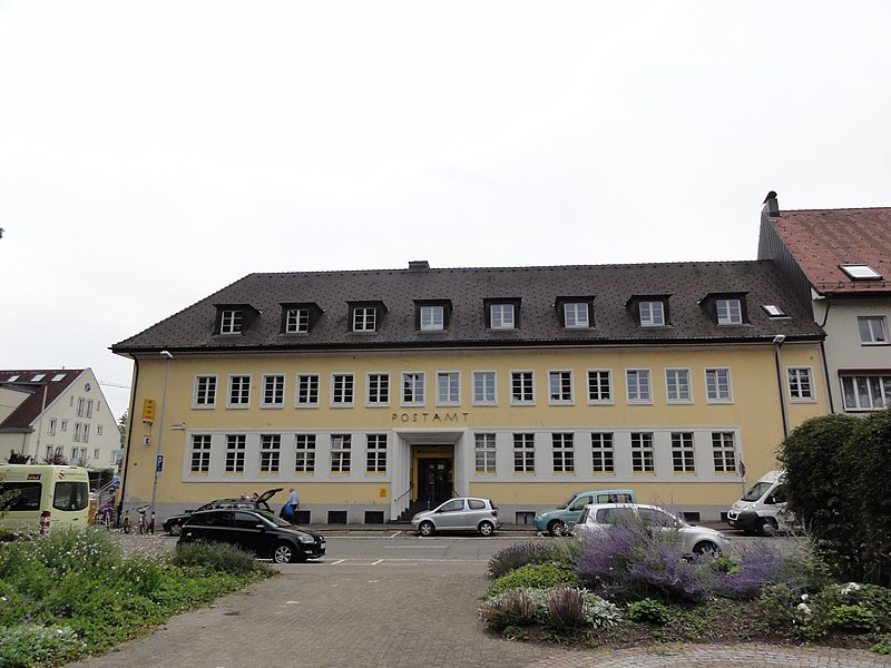 File:Bad Säckingen - Postgebäude, Frontansicht 2012.JPG