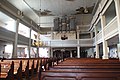 Kirchenschiff der Stadtkirche St. Nikolaus zu Pretzsch (Elbe) mit Doppelempore und Baumgarten-Orgel