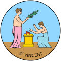 Insignia de San Vicente y las Granadinas (1877-1907)