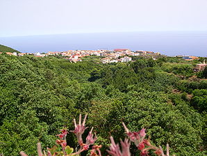 View of the town of Barlovento