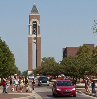 <span class="mw-page-title-main">Shafer Tower</span> Bell tower in Muncie, Indiana, U.S.