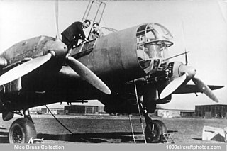 <span class="mw-page-title-main">Messerschmitt Bf 161</span> German reconnaissance aircraft prototype