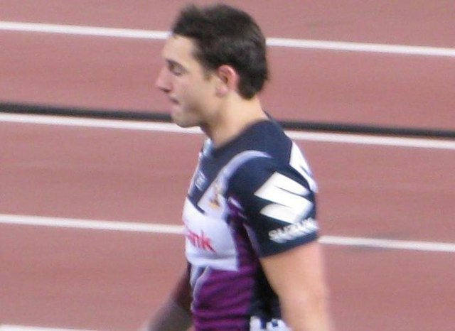 Slater playing for the Storm in August 2008.