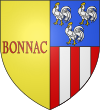 Våbenskjold af Bonnac-la-Côte