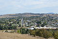 English: Looking out over Blayney, New South Wales from Rotary Lookout