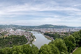 Danube in Linz