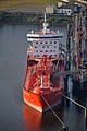 Deutsch: Tanker Sten Hidra im Blumensandhafen in Hamburg-Wilhelmsburg.