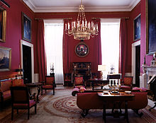The Red Room as designed by Stephane Boudin during the Kennedy administration BoudinRedRoom.jpg