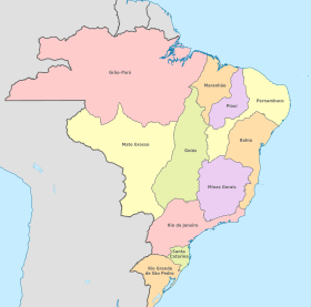 Localização de Minas Gerais