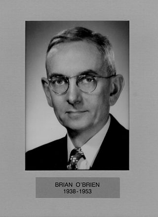 <span class="mw-page-title-main">Brian O'Brien (optical physicist)</span> Optical physicist