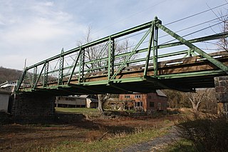 Bridge in Tinicum Township bridge in United States of America