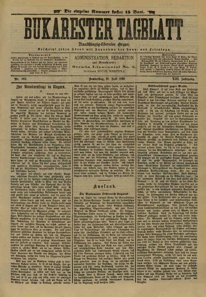 File:Bukarester Tagblatt 1892-07-21, nr. 162.pdf