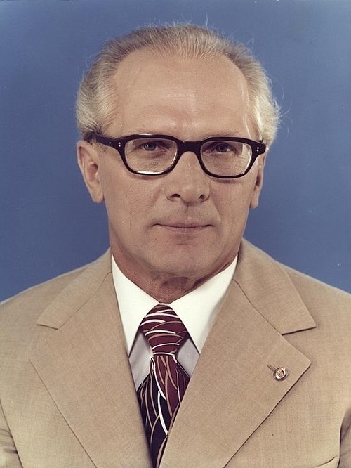 Erich Honecker, head of state (1971–1989)