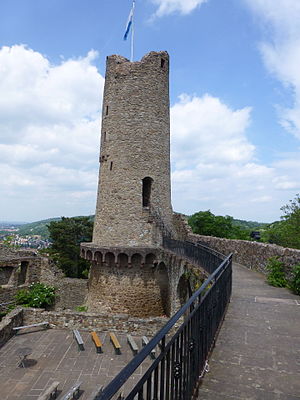 Weinheim Burg Windeck: Lage, Geschichte, Beschreibung