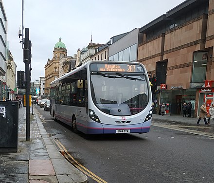 First Glasgow Wright Streetlite in February 2020