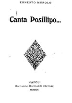 Thumbnail for File:Canta Posillipo... (Ernesto Murolo).djvu