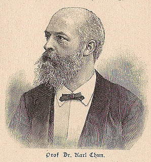 Carl Chun German zoologist