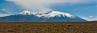 <span class="mw-page-title-main">Tocorpuri</span> Volcano in Bolivia and Chile