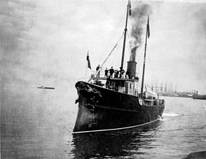Balıkçılık Koruma gemisi Kestrel.