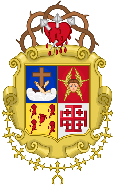 File:Coat of Arms of the Order of Friars Minor.svg