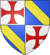 Coat of arms Jacques de Molay.svg