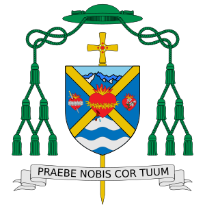 Coat of Arms as Auxiliary Bishop of Saint Paul and Minneapolis Coat of arms of Andrew Harmon Cozzens.svg