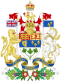 Kral V.George'un Kanada Kralı olarak kullandığı arması.
