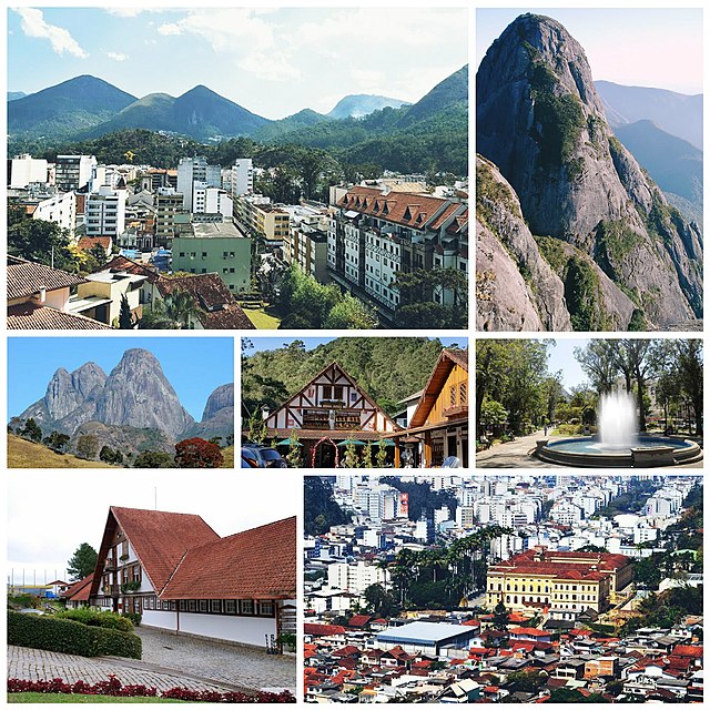 Pontos de interesse em Nova Friburgo, cidade do estado do Rio de Janeiro.