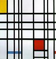 Composición con amarelo, azul e vermello, 1937 - 1942, Tate Modern, Londres