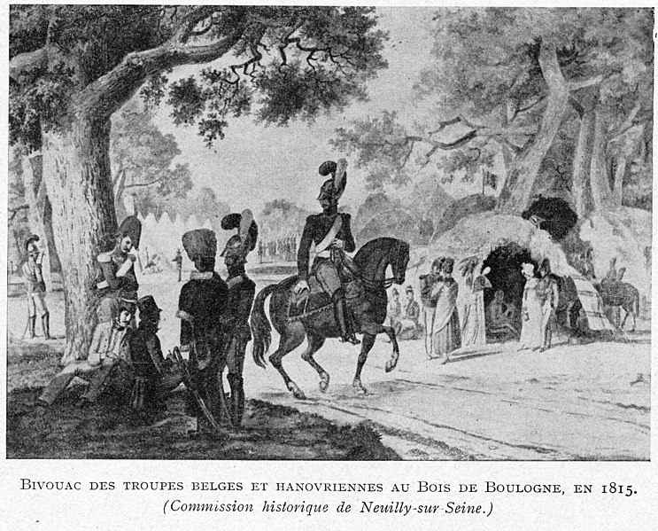 File:Corbel038 Bivouac des troupes belges et hanovriennes au Bois de Boulogne en 1815.jpg