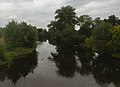 Crossen an der Elster, river; the Weisse Elster