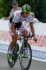 Peter Sagan, professional road bicycle racer and a world champion