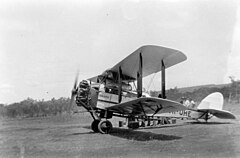 Image 9Qantas De Havilland biplane, c. 1930 (from History of aviation)