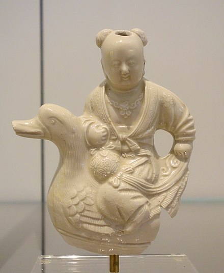 Ding ware ewer, "porcellanous ware", Jurchen Jin dynasty