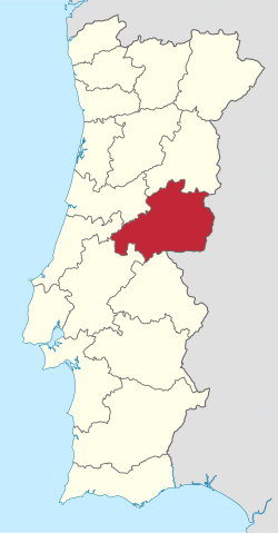 Distrikt Castelo Branco in Portugal.svg