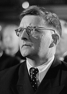 Dmitri Shostakovich Soviet composer and pianist (1906–1975)