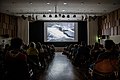 Filmvorführung im "Kulturhaus Luis Trenker" in St. Ulrich.