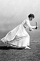 So spielten Frauen Tennis um das Jahr 1900.