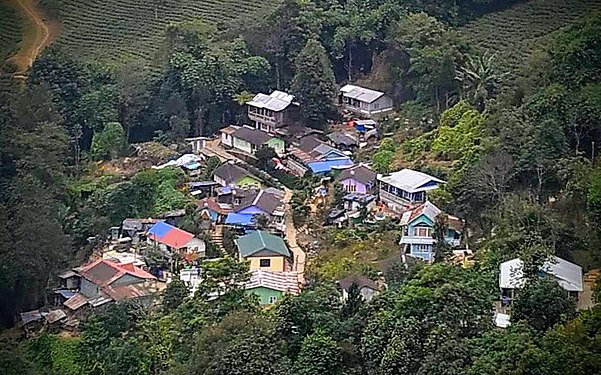 Village in Darjeeling , India